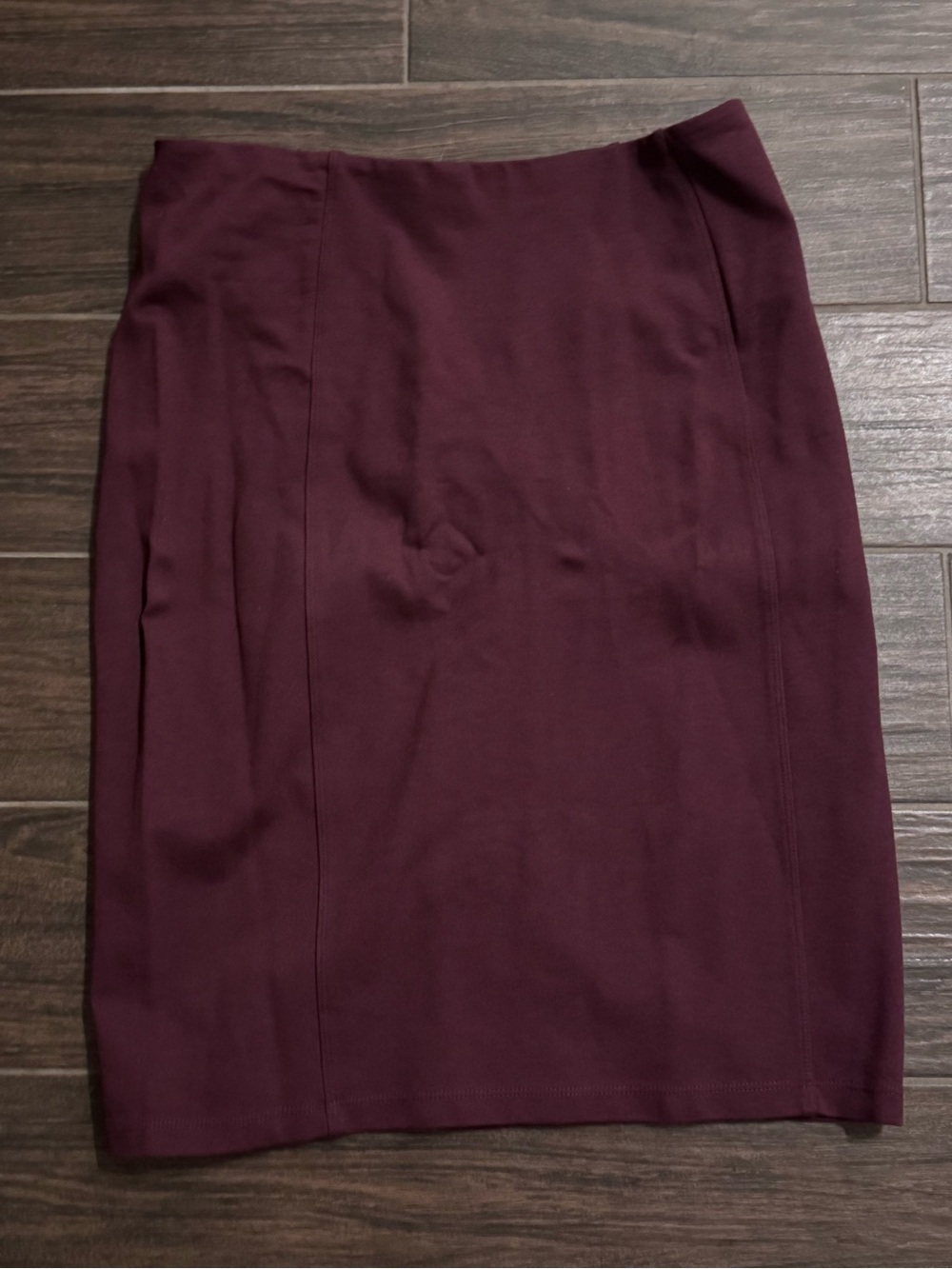 Liverpool Jeans Company Women's Pencil Skirt in Plum